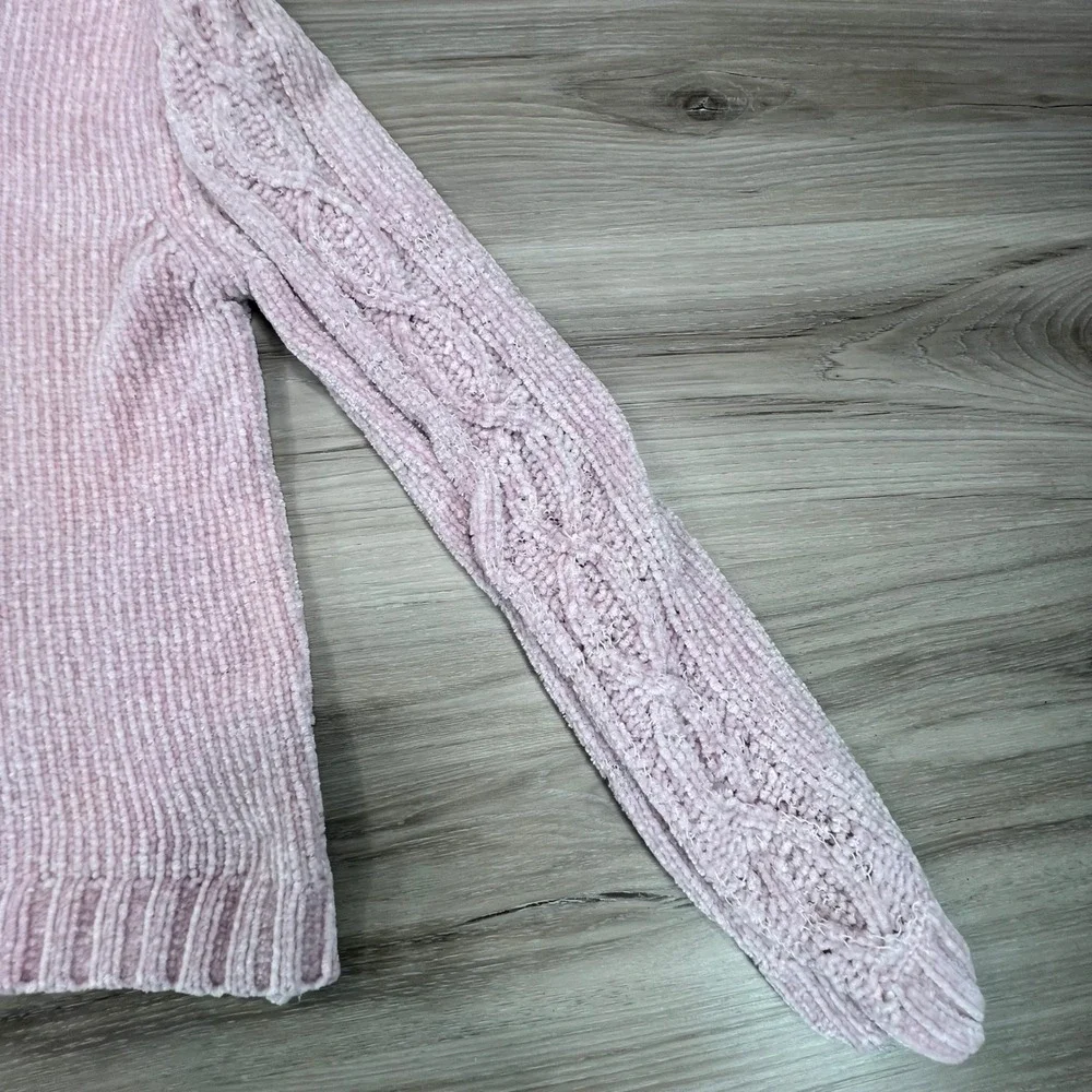 Jessica‎ Simpson M Knit Sweater Top Pink coquette cottagecore preppy boho Y2K